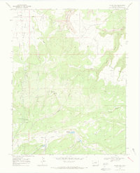 Glade Park 1969 topographic map thumbnail