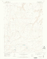 Glade Park 1969 topographic map thumbnail