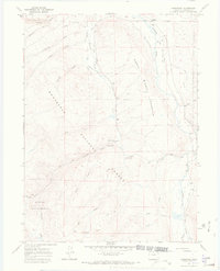 Glendevey 1967 topographic map thumbnail