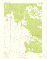Glentivar 1956 topographic map thumbnail