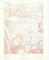 Golden 1965 topographic map thumbnail