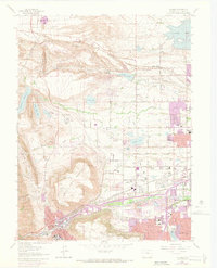 Golden 1965 topographic map thumbnail