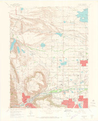 Golden 1965 topographic map thumbnail