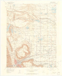 Golden 1957 topographic map thumbnail