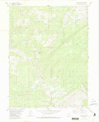 Gore Pass 1980 topographic map thumbnail