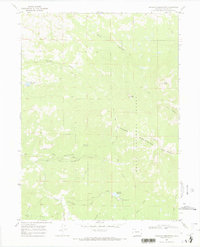 Freeman Reservoir 1969 topographic map thumbnail