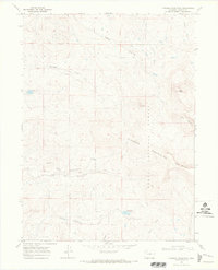 Freeman Reservoir 1969 topographic map thumbnail