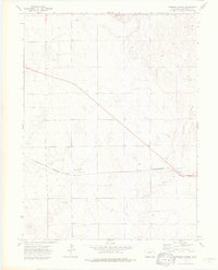 Fremont Butte 1973 topographic map thumbnail