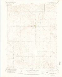 Gatehook Spring 1977 topographic map thumbnail