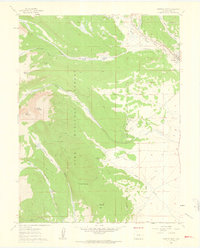 Fairplay West 1960 topographic map thumbnail