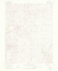 Falcon NW 1961 topographic map thumbnail