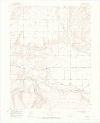 Lazear 1955 topographic map thumbnail