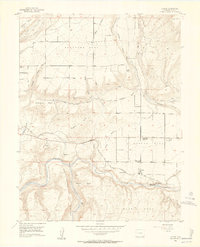 Lazear 1955 topographic map thumbnail