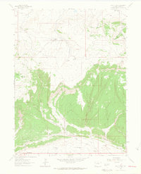Lazy Y Point 1962 topographic map thumbnail