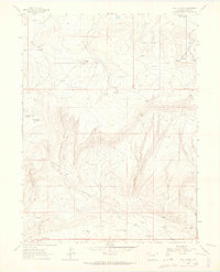Lazy Y Point 1962 topographic map thumbnail