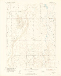 Leader 1951 topographic map preview