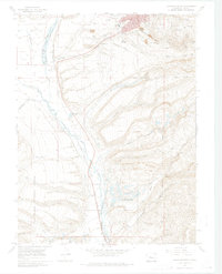 Leadville South 1969 topographic map thumbnail