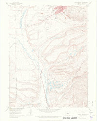 Leadville South 1969 topographic map thumbnail