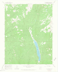 Lemon Reservoir 1964 topographic map thumbnail