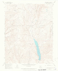 Lemon Reservoir 1964 topographic map thumbnail