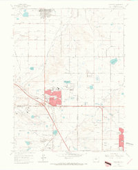 Lafayette 1965 topographic map thumbnail