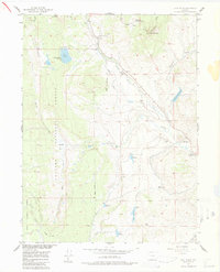 Lake Agnes 1956 topographic map thumbnail