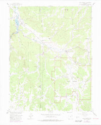 Lake George 1956 topographic map thumbnail