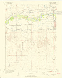 Lamar West 1952 topographic map thumbnail