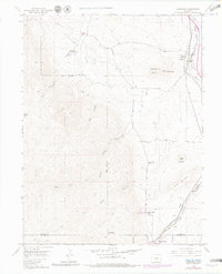Larkspur 1954 topographic map thumbnail