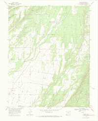 Kline 1968 topographic map thumbnail