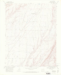 Kline 1968 topographic map thumbnail
