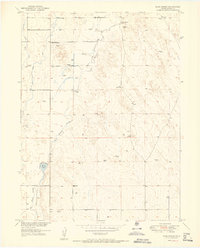 Klug Ranch 1951 topographic map preview