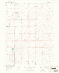 Klug Ranch 1950 topographic map thumbnail