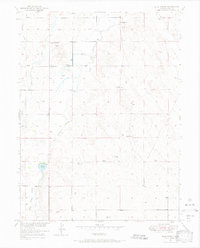 Klug Ranch 1950 topographic map preview