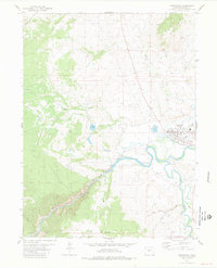 Kremmling 1981 topographic map thumbnail