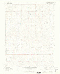 Kuhns Crossing 1970 topographic map thumbnail
