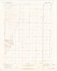 La Garita 1968 topographic map thumbnail