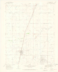 La Jara 1968 topographic map thumbnail