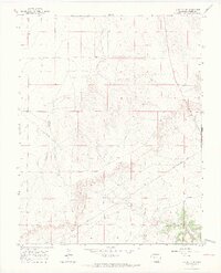 La Junta SE 1966 topographic map thumbnail