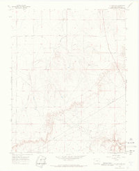 La Junta SE 1966 topographic map thumbnail