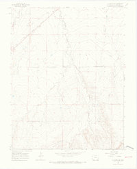 La Junta SW 1965 topographic map thumbnail