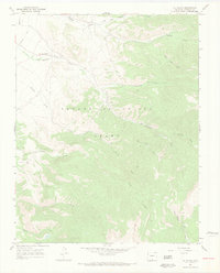 La Valley 1967 topographic map thumbnail