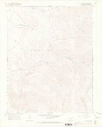 La Valley 1967 topographic map thumbnail