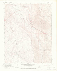 La Veta Pass 1963 topographic map thumbnail