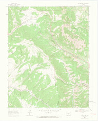 La Veta Pass 1963 topographic map thumbnail