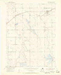 Keenesburg 1951 topographic map thumbnail