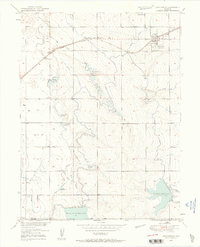 Keenesburg 1950 topographic map thumbnail