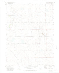 Keota NW 1972 topographic map thumbnail