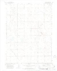 Keota NW 1972 topographic map thumbnail