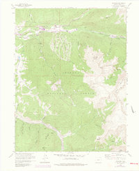 Keystone 1958 topographic map preview